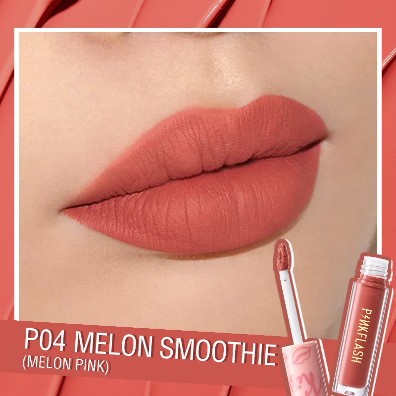 PINKFLASH OhMyLove 3PCS Matte Lipstick Soft Long Lasting Moisturizing Hydrating High Pigmentation P Series