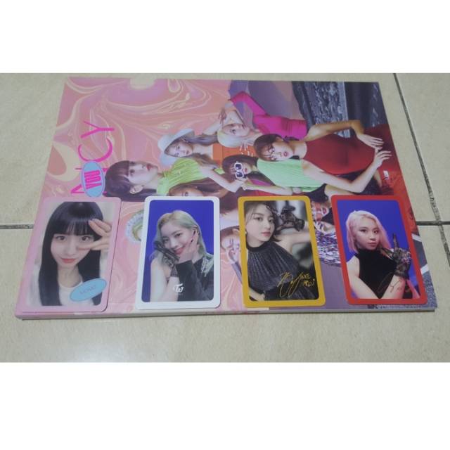 Twice - Fancy Photocard Lenticular / Momo Jihyo Dahyun Chaeyoung / PC / Mini Album