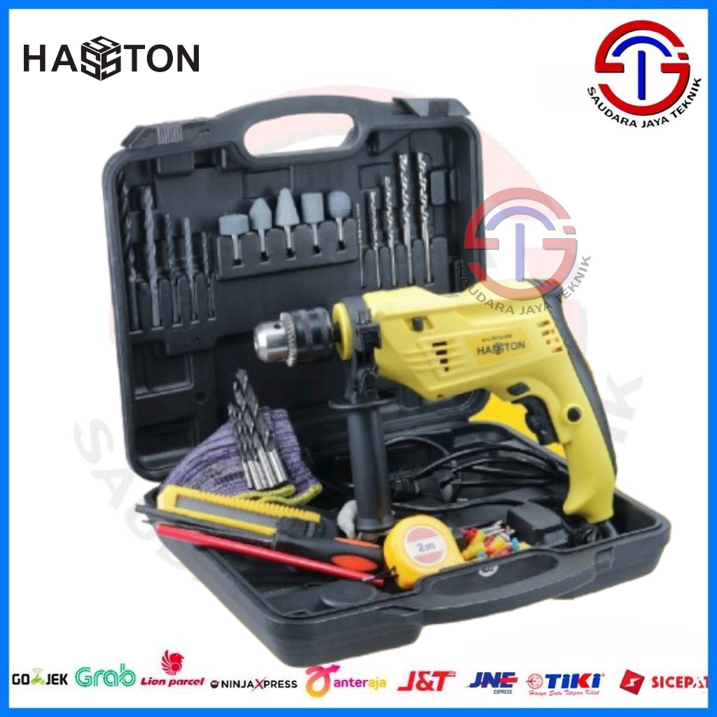 Mesin Bor Listrik Set Box HASSTON PROHEX [3075-006]