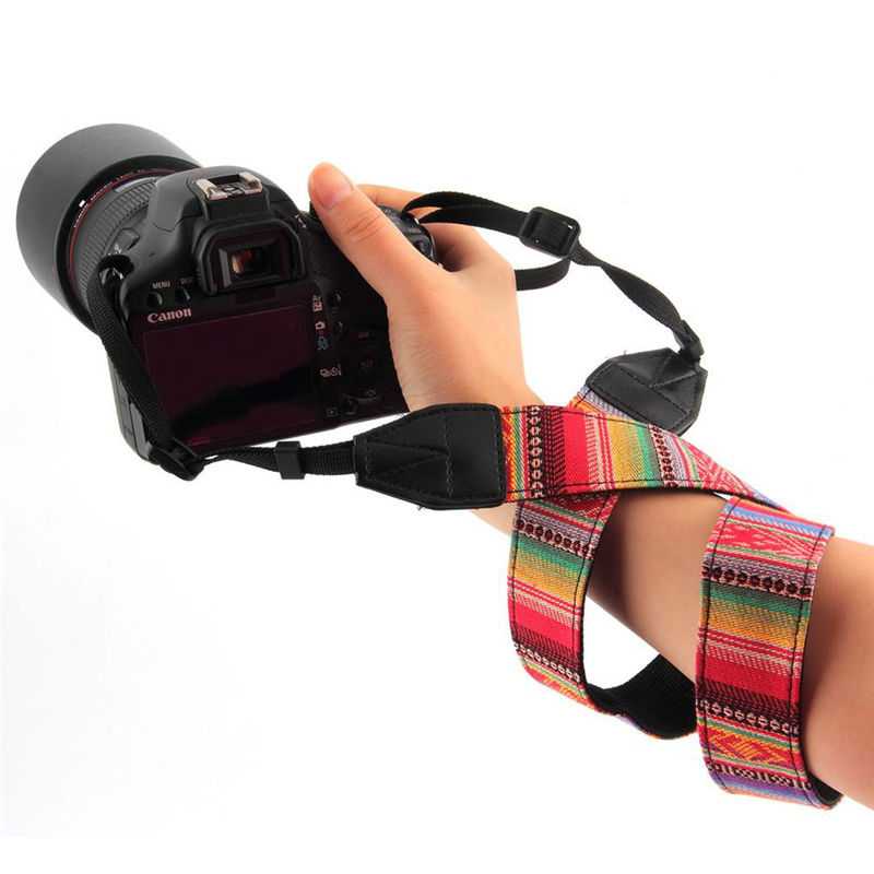 Strap Kamera Etnik Vintage Tali Tenun Camera DSLR Mirrorless Canon Fujifilm Canon Universal