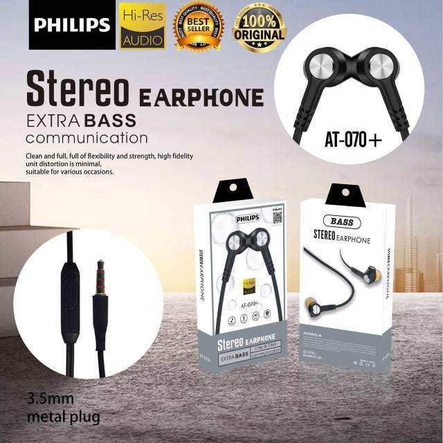 Headset PHILIPS Extra Bass