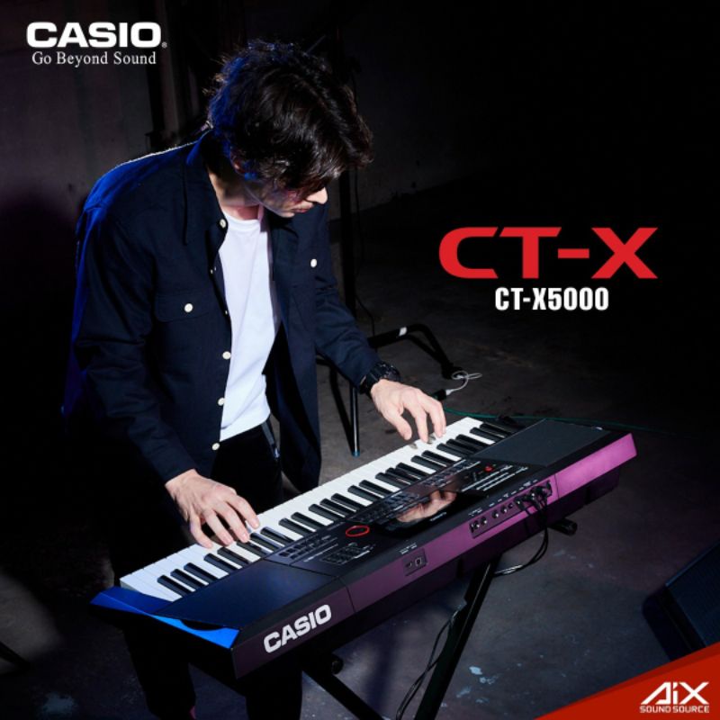 Portable Keyboard Casio CTX5000 CTX 5000 61-Keys (Bonus Sesuai Gambar) ORIGINAL Garansi Resmi