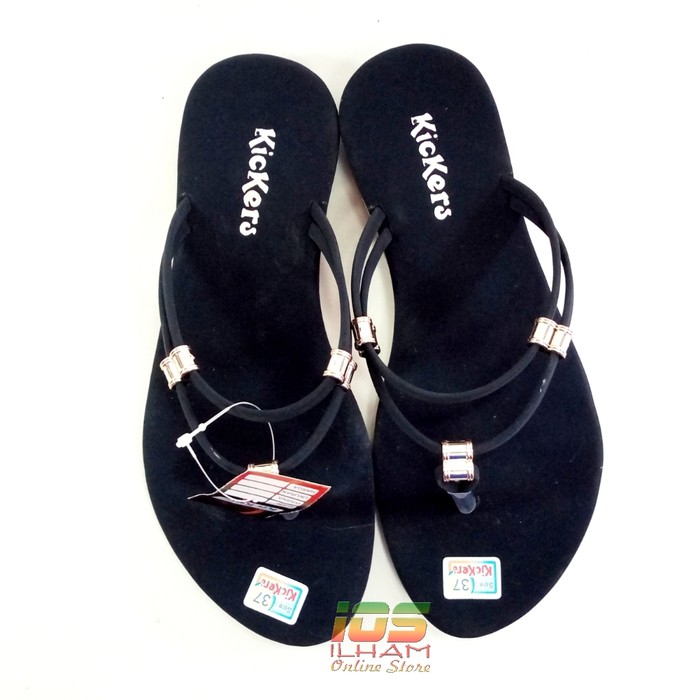 Kickers SLD 01 Sandal Jepit Flat Wanita Size 37-40