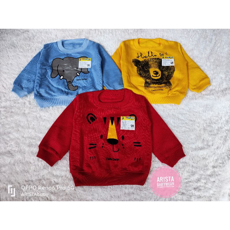 SNI DAFFA - Atasan Sweater fleece bayi