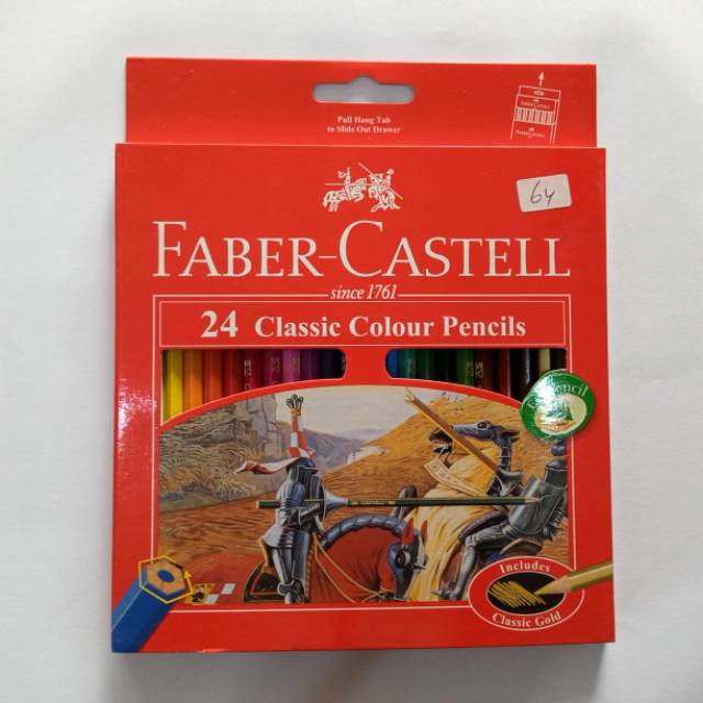 

Pensil warna Faber castell 24w