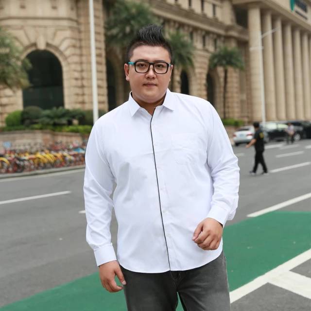 TOTOTAshop.Kemeja pria jumbo VIXTON,bahan cotton super sonic premium,lengan panjang