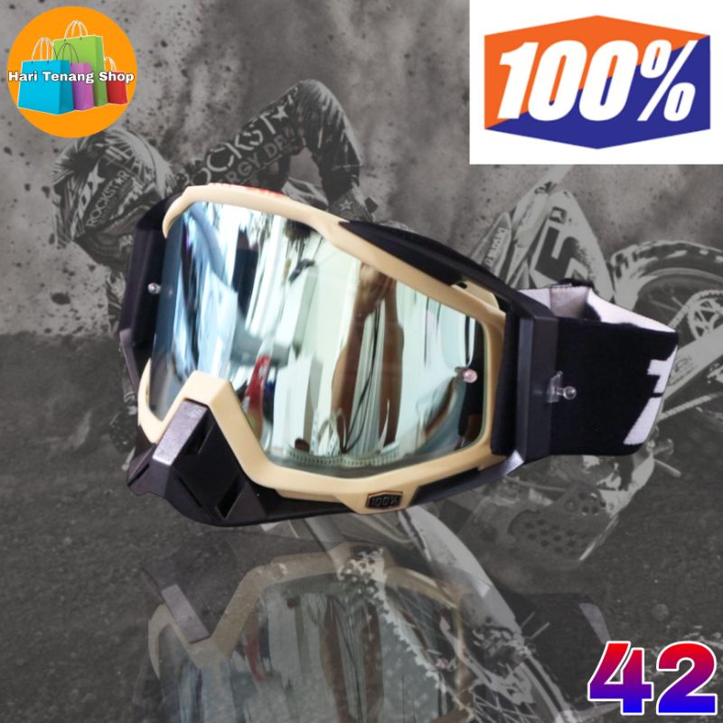 kacamata goggle 100%/kacamata goggle cross/kacamata 100% import