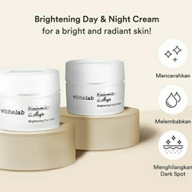Whitelab Brightening Day Cream/Night white lab