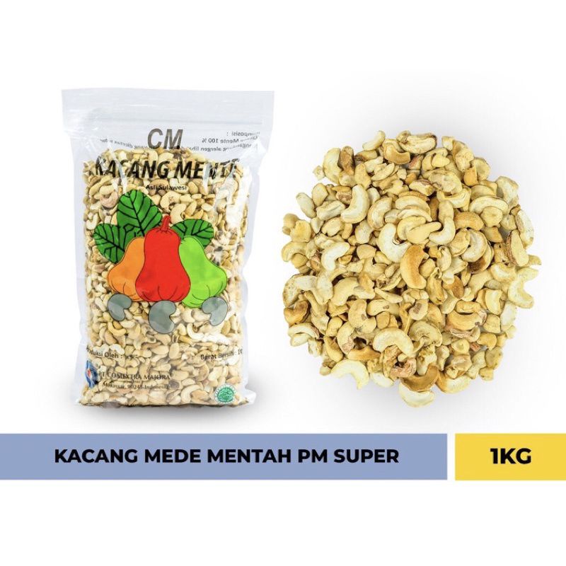 

Mete mentah pecah Sulawesi