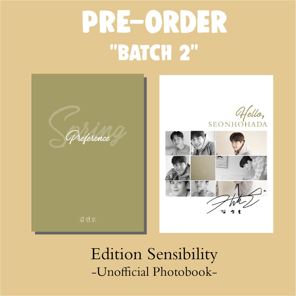 Unofficial Photobook Kim Seon Ho - Edition Sensibility
