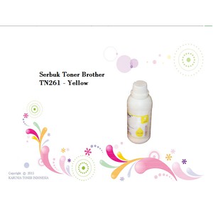 Serbuk Toner Brother TN261 Yellow 1x Pake