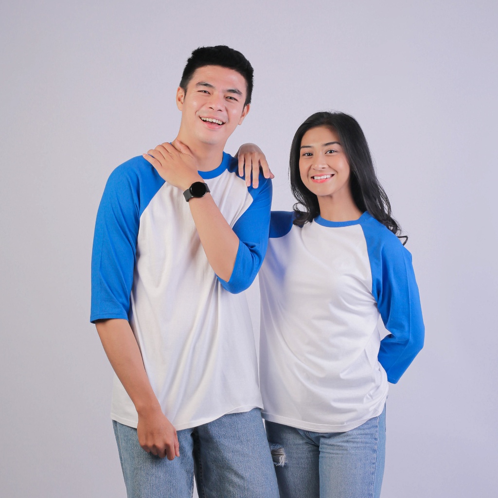 Kaos Polos Raglan 3/4 New States Apparel Premium Cotton 7260 Cotton Combed 24s Bahan Adem (Part 2)