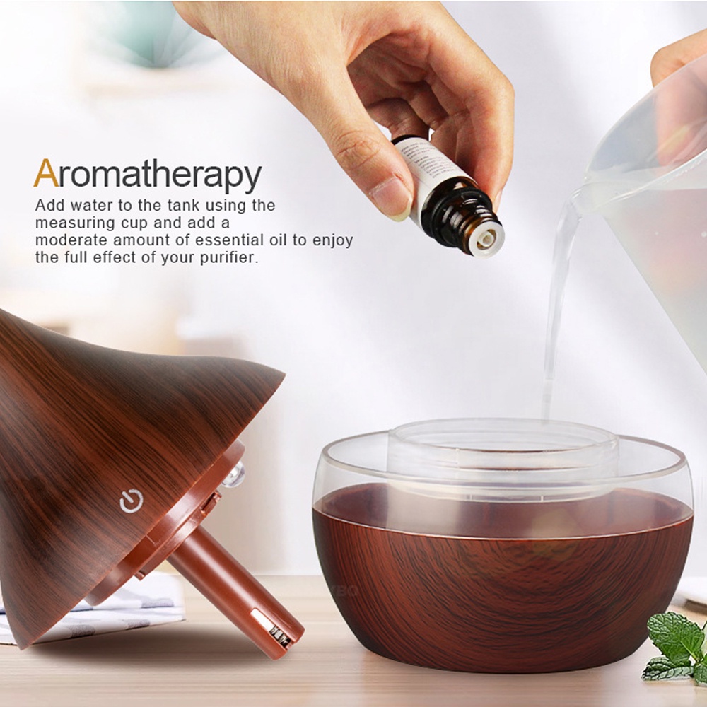 Humidifier Diffuser Aromaterapi Essential Oil Ultrasonic Pelembab Aromatherapy Disfuser Pelembab Udara
