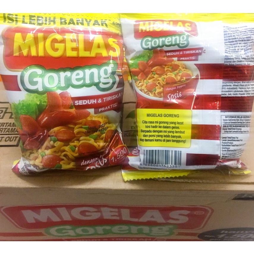 MIGELAS Goreng Protevit Topping Sosis Seduh dan Tiriskan | Per Renceng