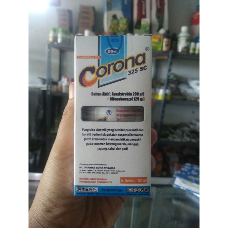 CORONA 325 SC 100ML// CORONA FUNGISIDA PLUS ZPT