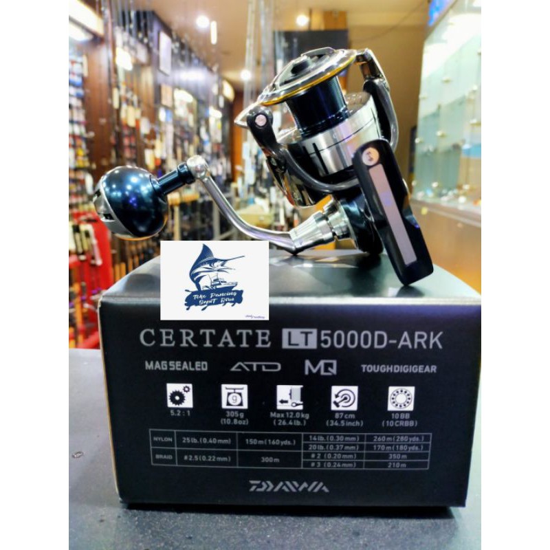 Reel DAIWA CERTATE LT 5000D ARK JAPAN