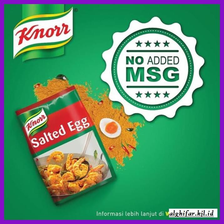 

gnidderdsaus- knorr golden salted egg powder pouch 270g -asliiiiii.
