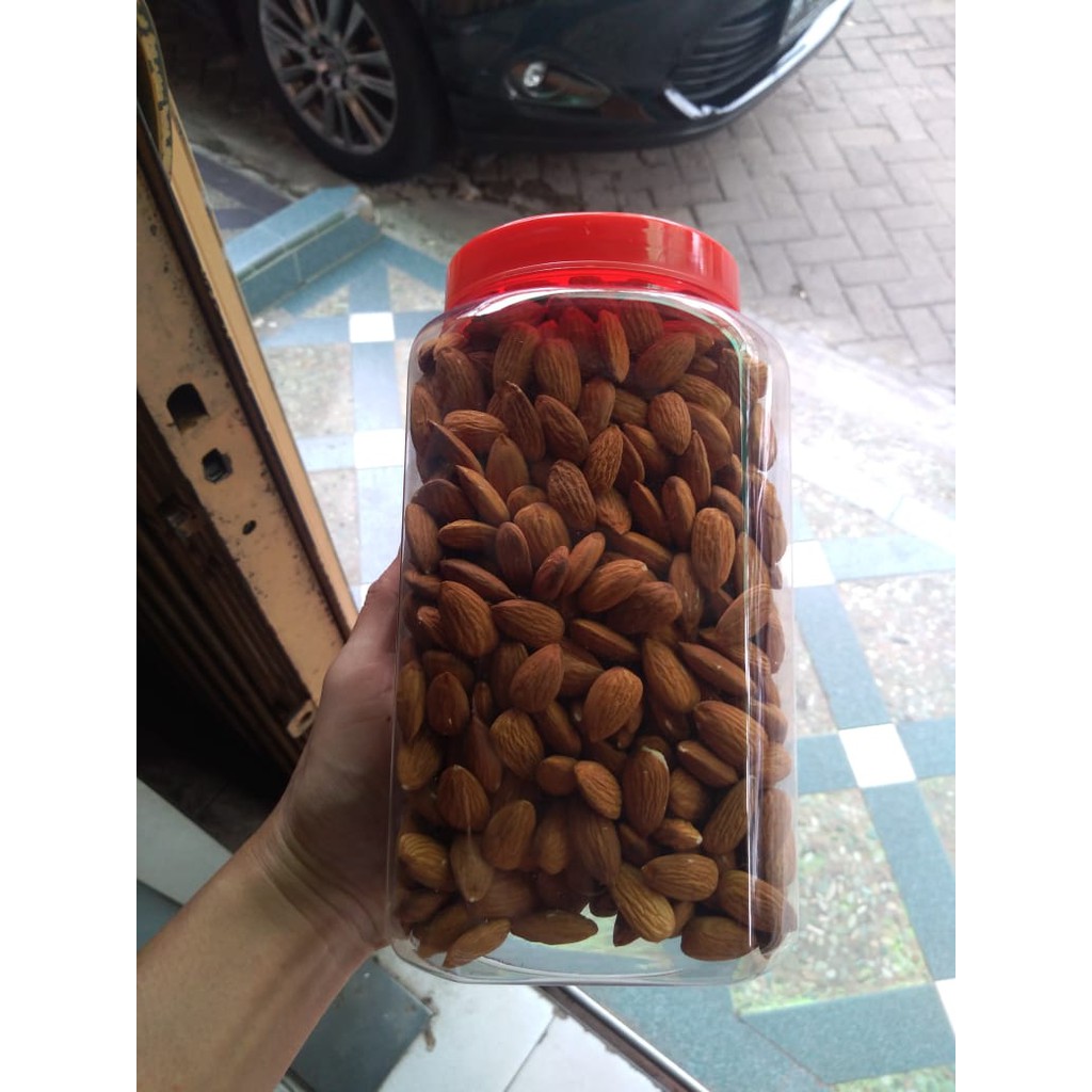 

[Kemasan TOPLES] Raw Almond / Kacang Almond Mentah Grade A 1KG