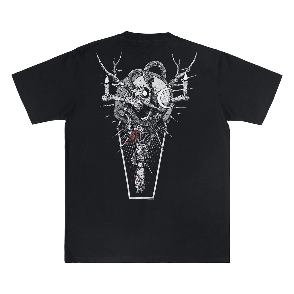 Heretic - T-Shirt - Coffin Skull