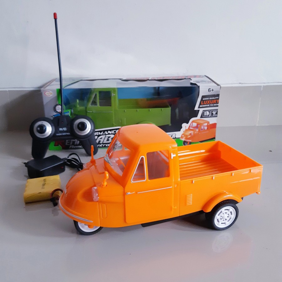 Terbaru Mainan Bemo Remote Control - Rc Car Mobil Pickup Bajaj Anak Edukatif
