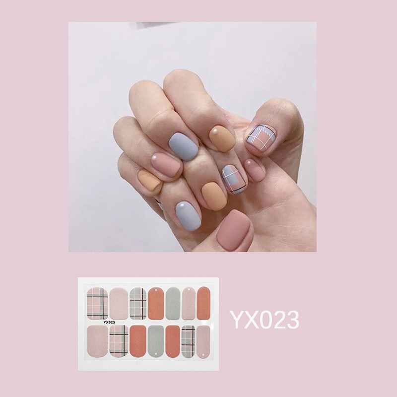 KODE YX BAG 1 - 50 STIKER KUKU NAIL STICKER KARAKTER FREE KIKIR KUKU MINI