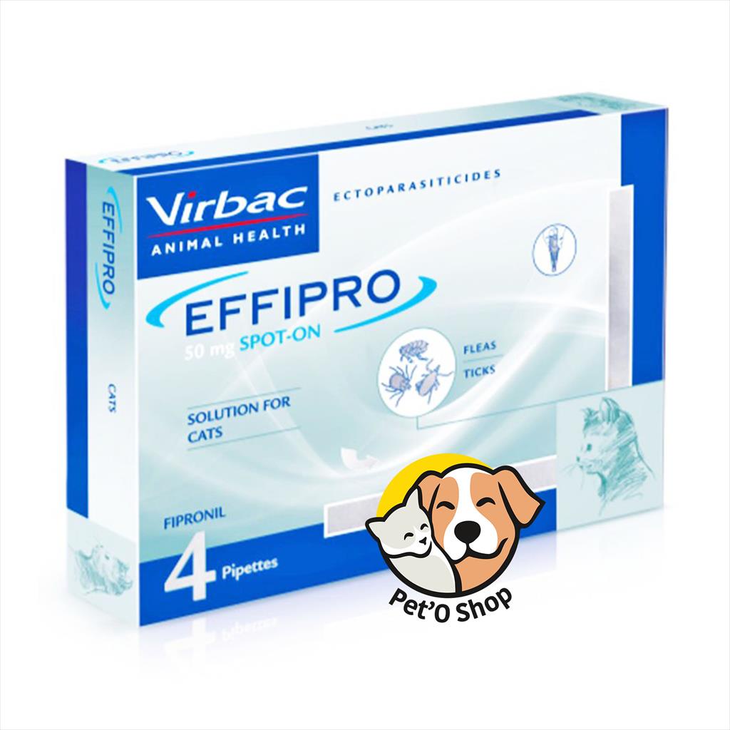 Obat Tetes Kutu Kucing Virbac Effipro Cat 50mg