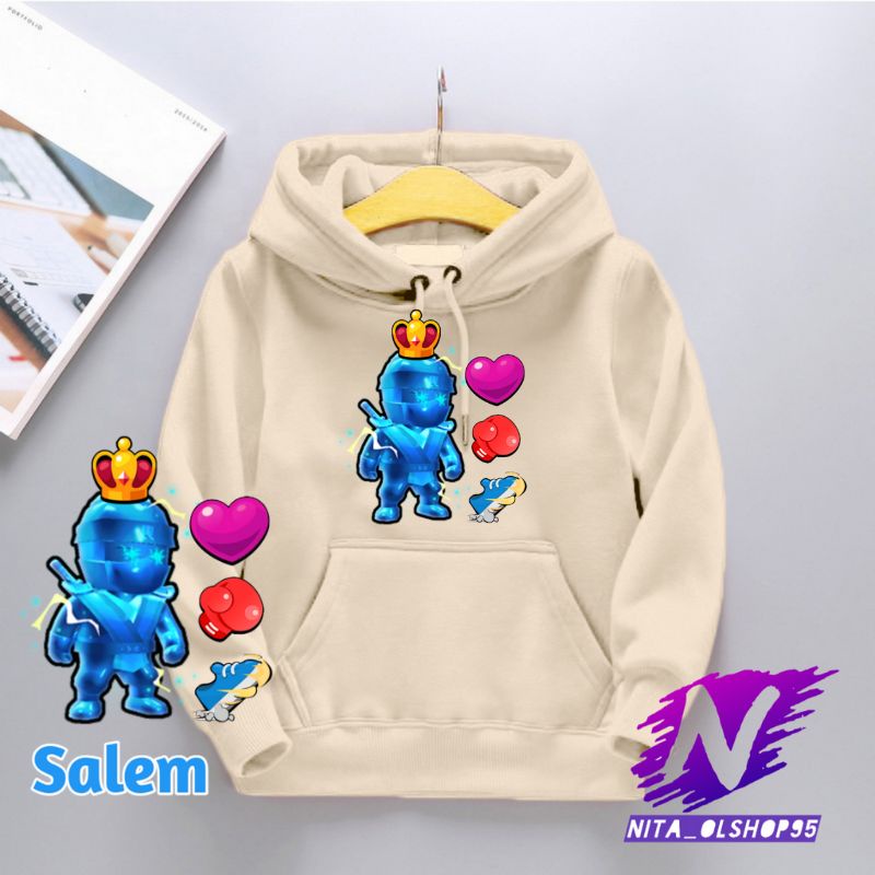 HOODIE ANAK STUMBLE GUYS NINJA ELEKTRO SWEATER ANAK