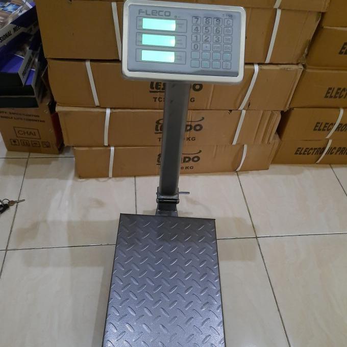 Timbangan 150 Kg Digital Duduk Besi / Timbangan Besar Pabrik Ekspedisi Kak_Olip