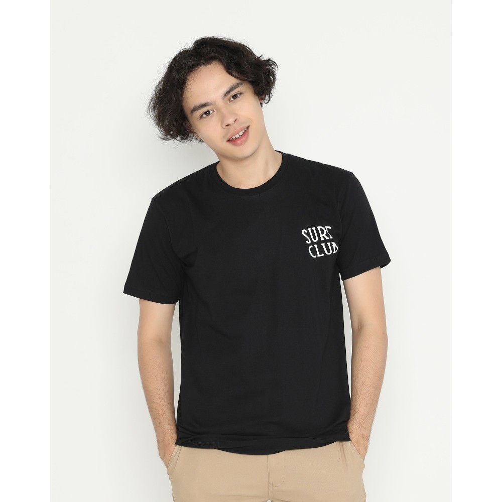  Erigo T Shirt  Easy Surf Black Shopee Indonesia