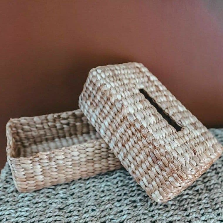 KOTAK TISU ECENG GONDOK NATURAL FREE BUBLEWRAP