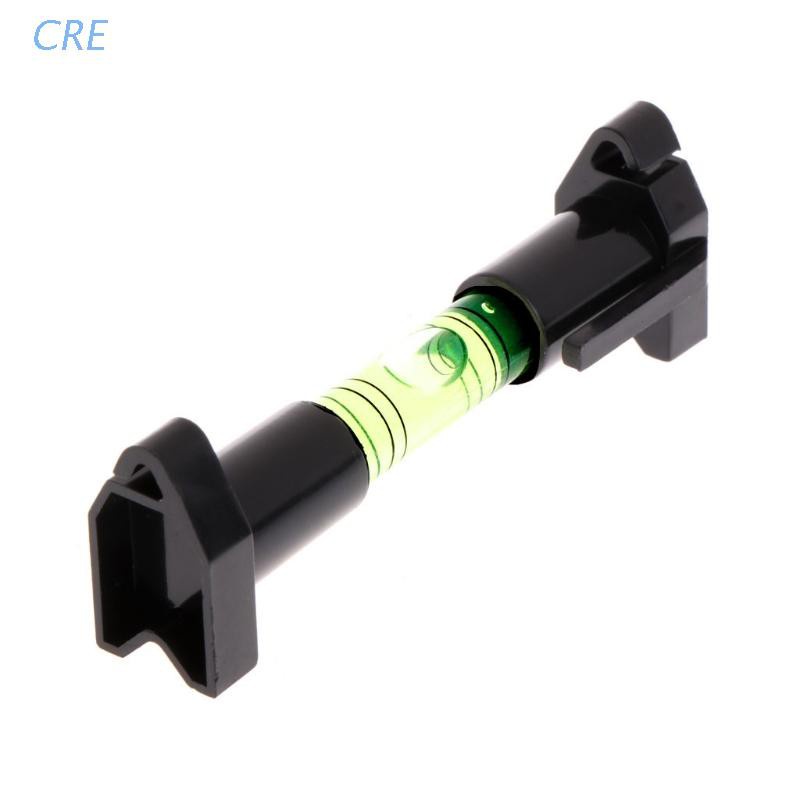 CRE  Pocket Line Hanging Spirit Level Brick Rope Cord Wire String Bubble Hanger Black