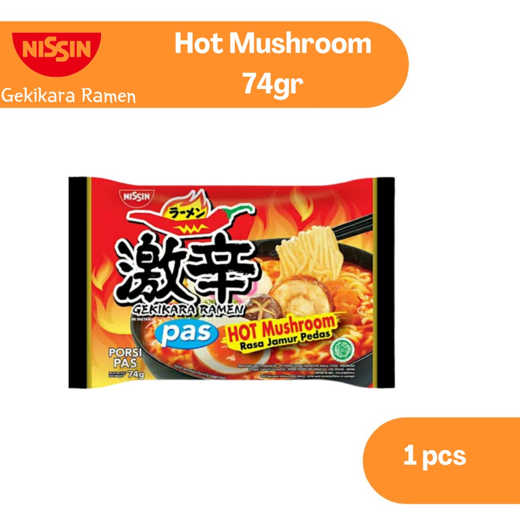 

Saboga x Nissi Gekikara Pas Hot Mushroom 74gr