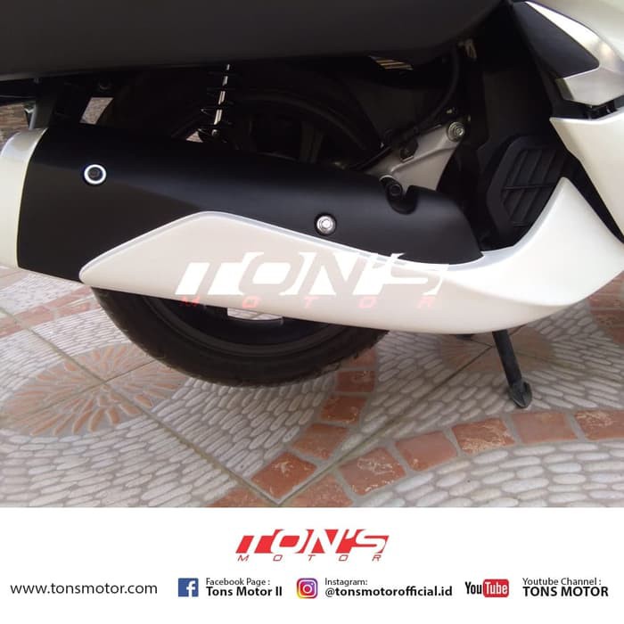 aksesoris PCX Cover Knalpot PCX 2018 By Tons Motor Murah