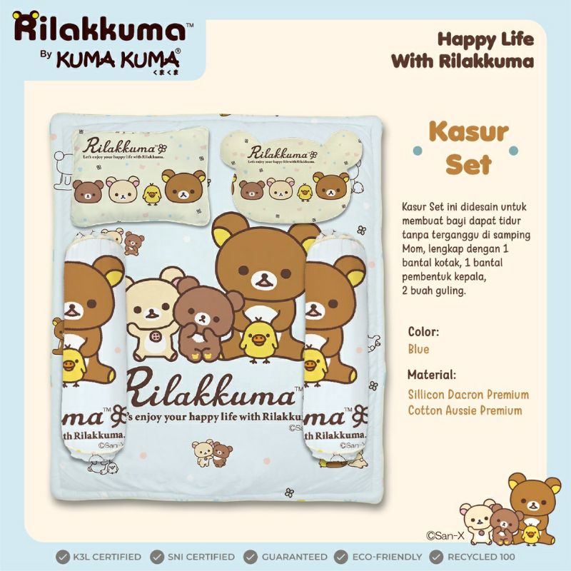 Kuma kuma kasur set bayi - kasur bayi