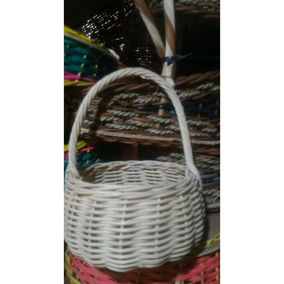 RESPON CEPAT KERANJANG ROTAN TABUR BUNGA KECIL SALE