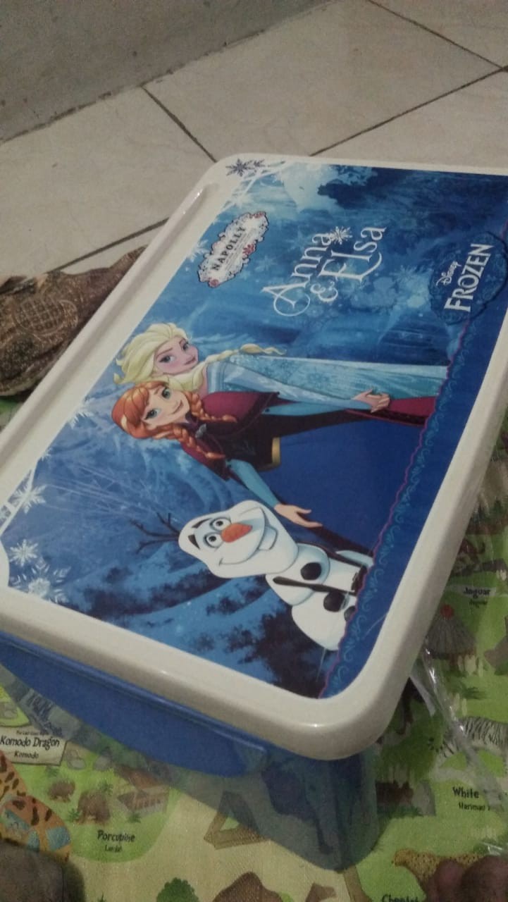 Meja Lipat Belajar Anak Lesehan Karakter Hello Kitty Napolly