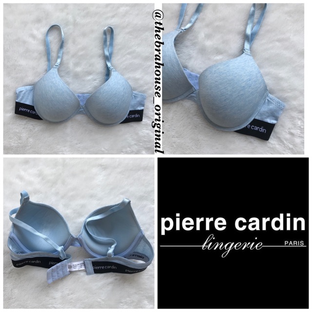 Pierre Cardin bra push up sedang berkawat original branded sale