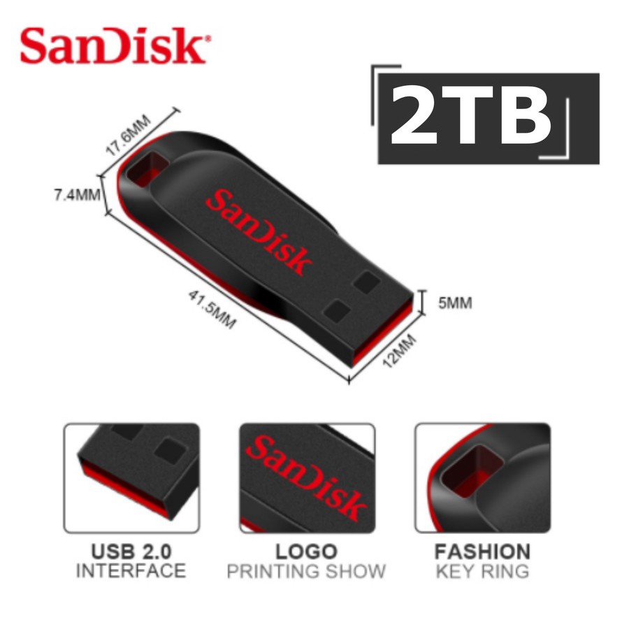 FLASHDISK SANDISK 2TB USB FD FLASH DISK