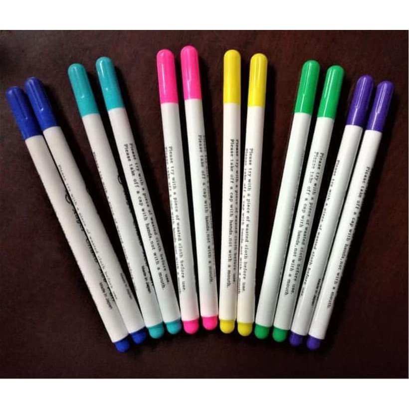 

Promo Spidol Penanda Kain / Water Erasable Pen / Fabric Marker Diskon