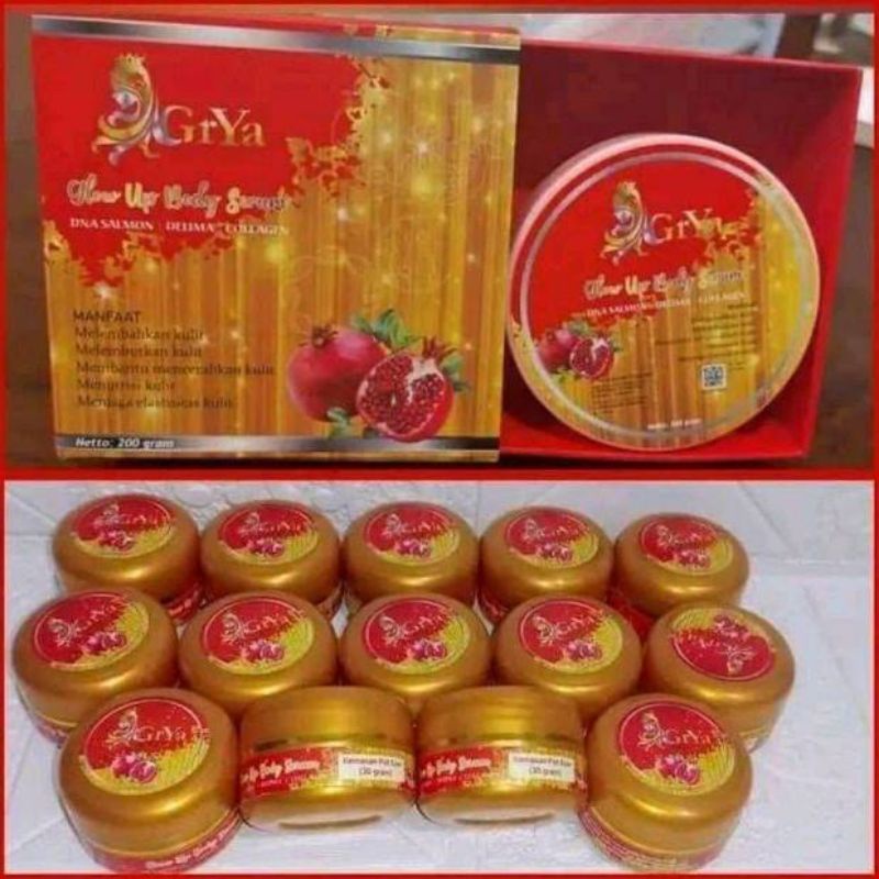 Grya Beauty DNA salmon, Cream dan Sabun, Original