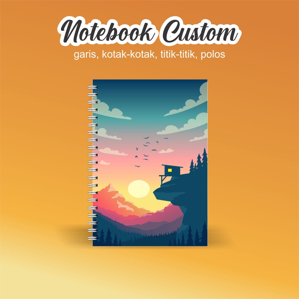 

NOTEBOOK A5 CATATAN/JURNAL BOOKPAPER GRID/KOTAK2#DOTTED/TITIK2#BLANK/POLOS V.4