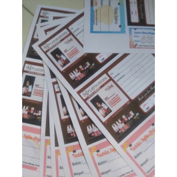 

stiker Label pengiriman ANJ/ label pengiriman Olshop