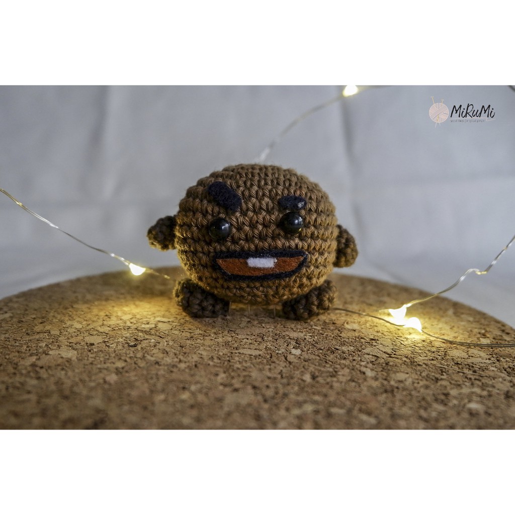 Boneka BT21 / BTS / AMIGURUMI BT21 - SHOOKY AMIGURUMI