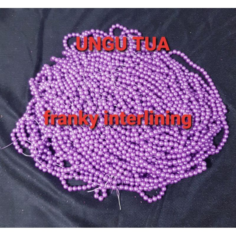 Mutiara 6mm Isi 100gram