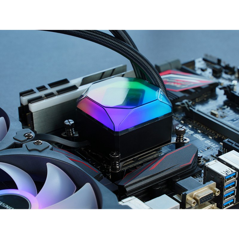 JONSBO TW6-240 ARGB BLACK Liquid Cooling CPU AIO