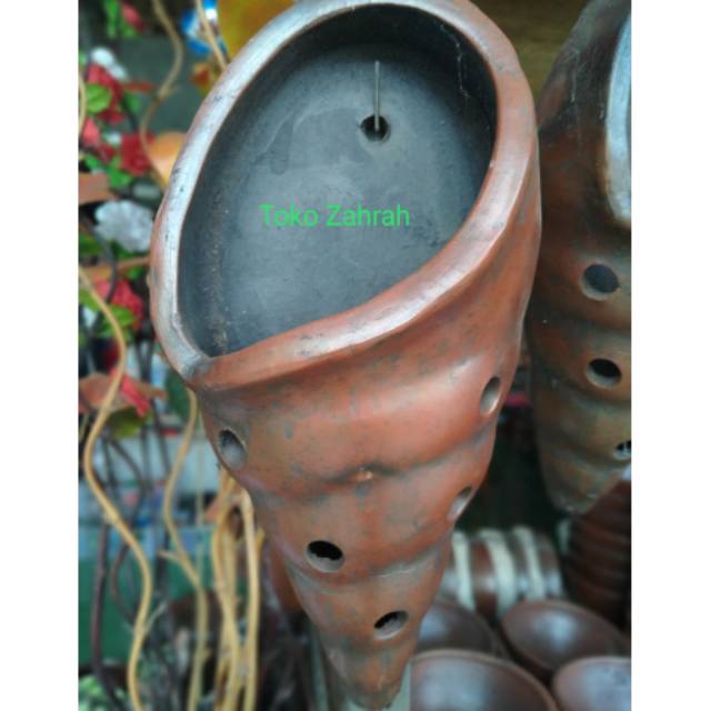 Pot Anggrek / Pot Tempel /Pot Tanah Liat(kepompong)