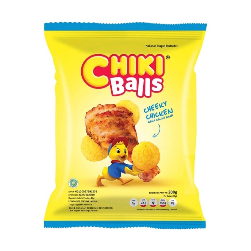 Chiki Balls rasa Kaldu Ayam 16gr isi 10 pcs