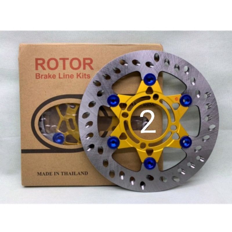 Disc cakram depan Rotor 3 Dimensi 220mm Front Disc Brake 220mm 3D Rotor Brembo