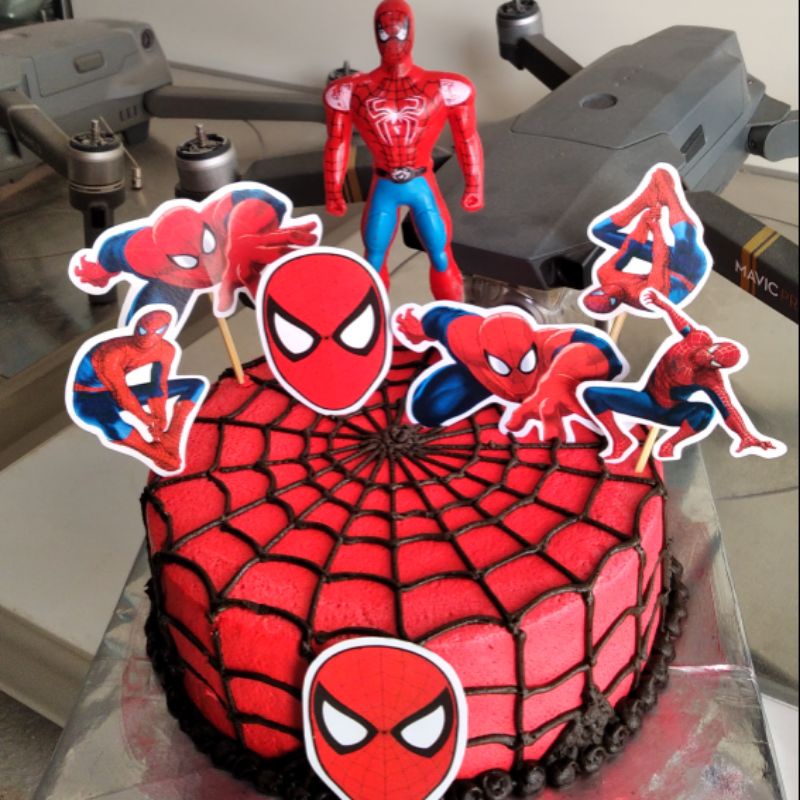 

kue ultah / ulang tahun spiderman