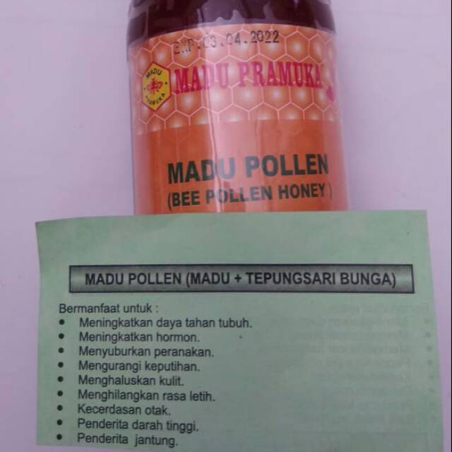

Madu Pramuka Pollen gratis bubble wrap